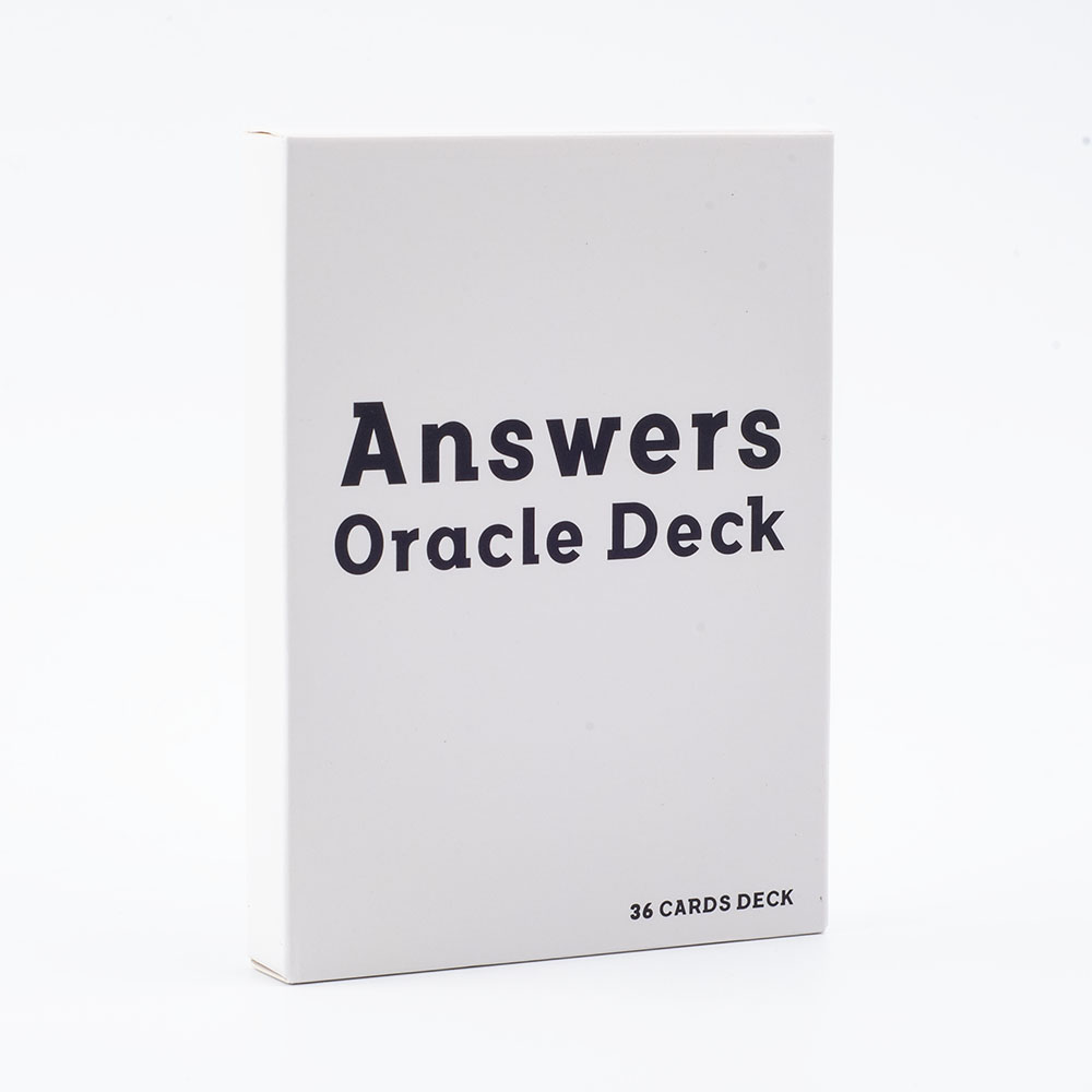 Board Game Name - Answers Oracle Deck 36 Cards Messages