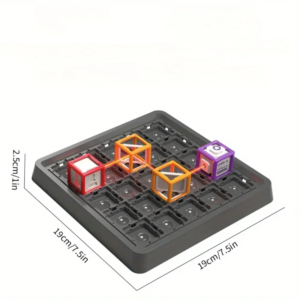 Board Game Qwirkle - Laser Maze Stacking Educational Toy for
