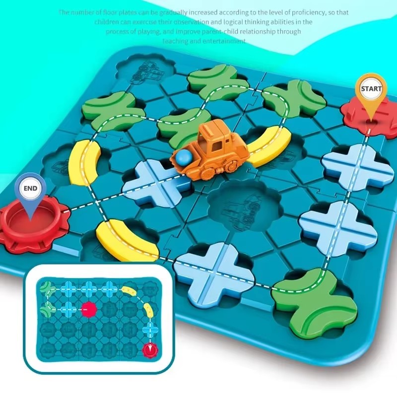Road Maze Board Game Logic Roa - огляд і ціна Board Game Qwirkle