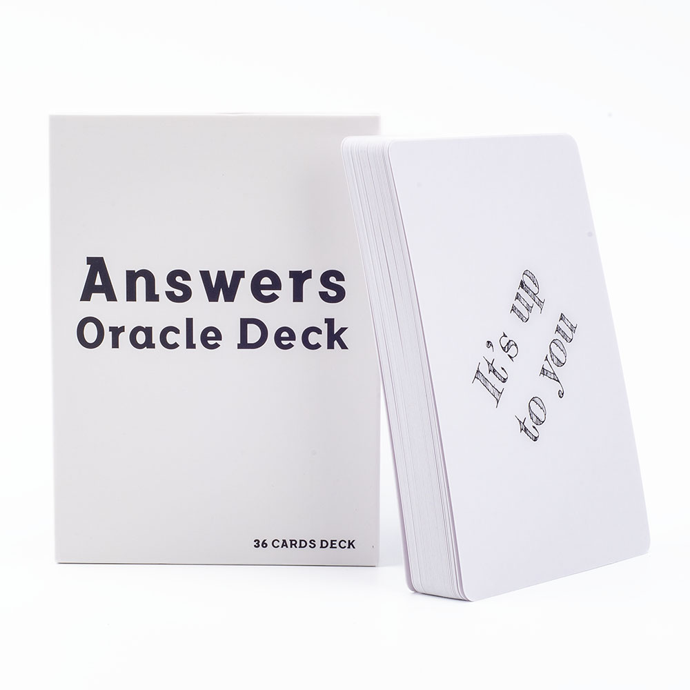 Answers Oracle Deck 36 Cards M - огляд і ціна Board Game Name