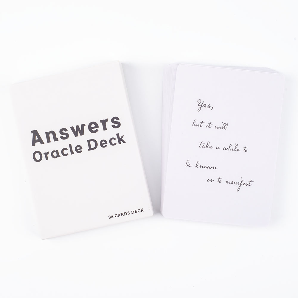 Answers Oracle Deck 36 Cards M - огляд і ціна Board Game Name