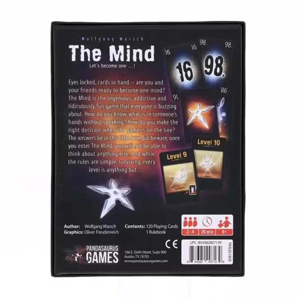 NEW The Mind Card Game Party P - огляд і ціна Board Game Dots
