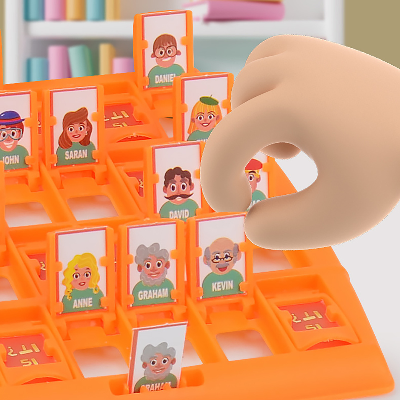 Family Guessing Board Game Who - огляд і ціна Board Game Name