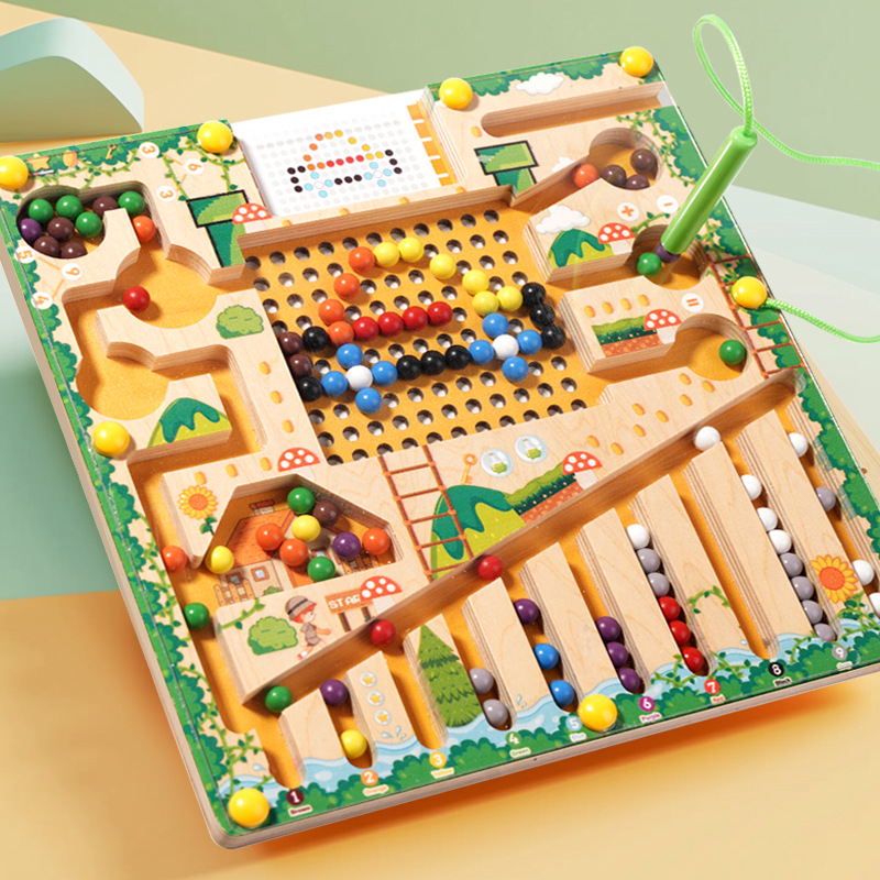 Magnetic Sorting Games Montess - огляд і ціна Board Game Qwirkle