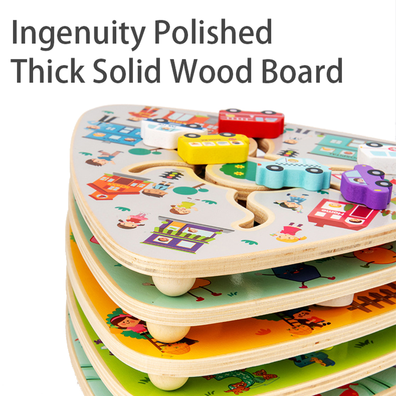 Children Montessori Maze Board - огляд і ціна Board Game Qwirkle