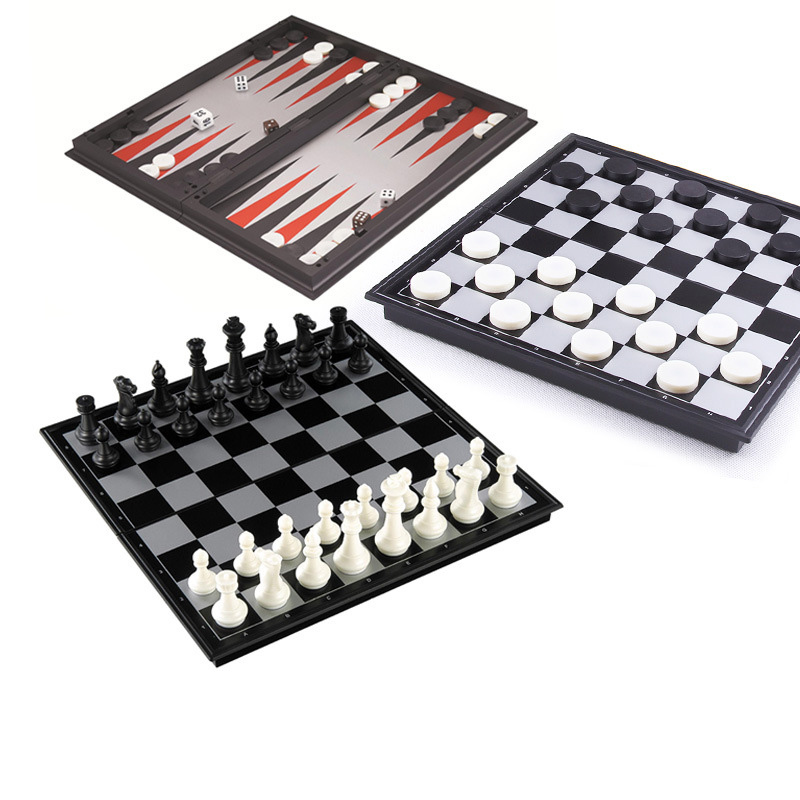 Foldable Magnetic Chess 25CM C - огляд і ціна Board Game Ludo