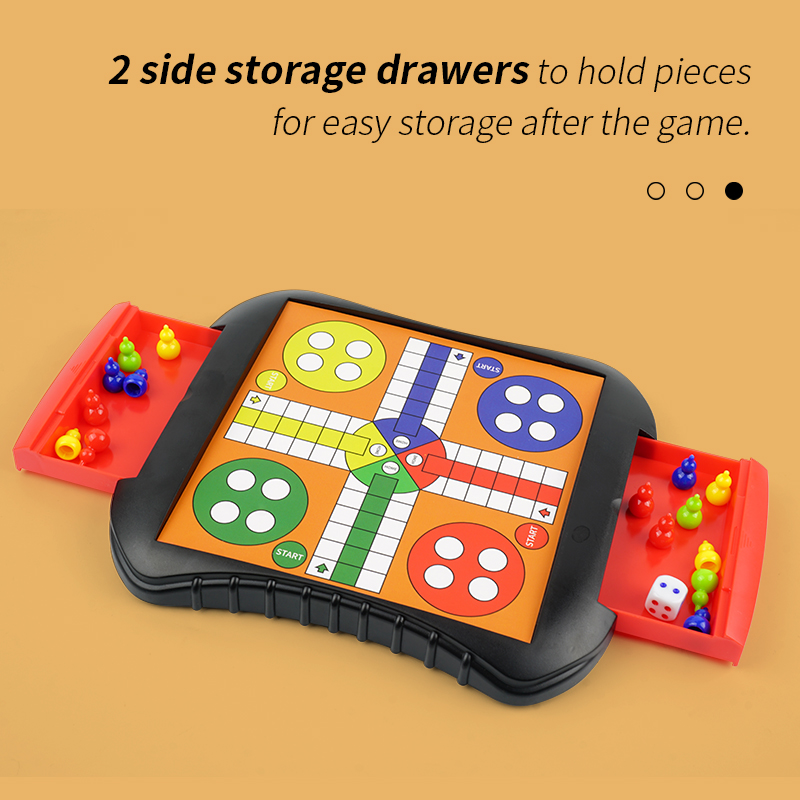 7-in-1 Board Game Set Family D - огляд і ціна Board Game Ludo