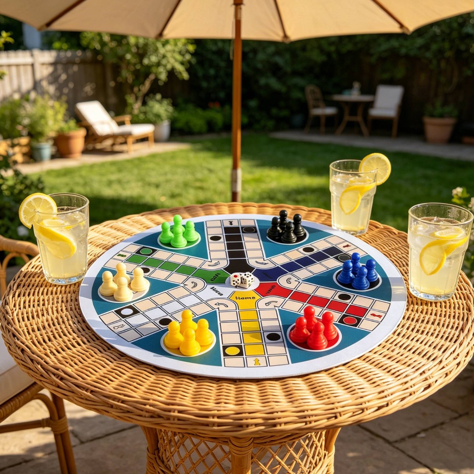 Ludo Game Set 6 Players Round  - огляд і ціна Board Game Ludo