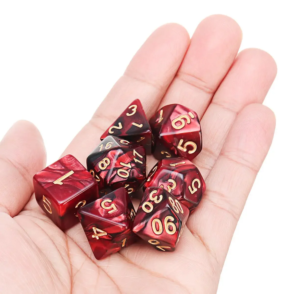 Polyhedral Dice Double-colors  - огляд і ціна Board Game Ludo