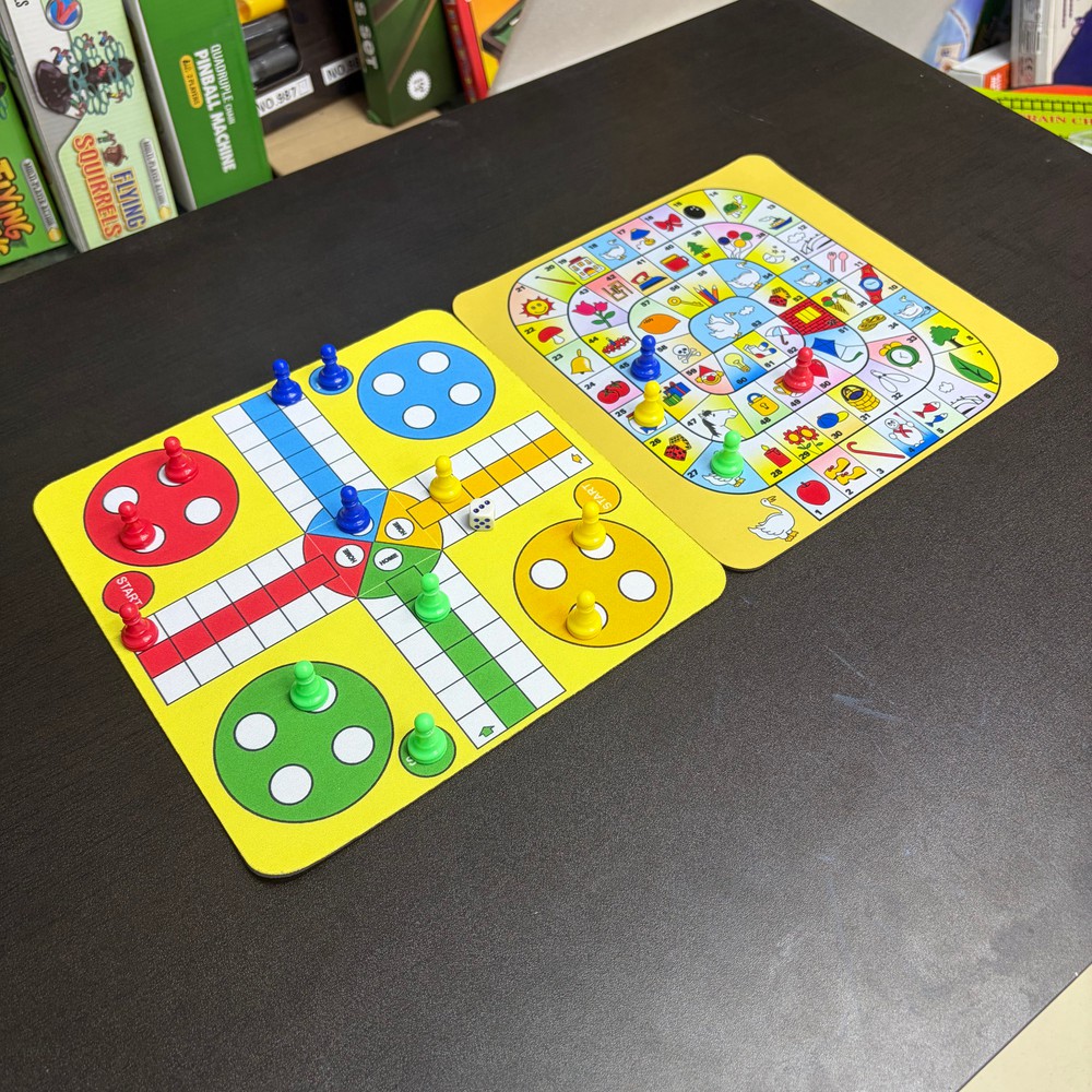 2pcs Ludo and Swan Board Game  - огляд і ціна Board Game Ludo