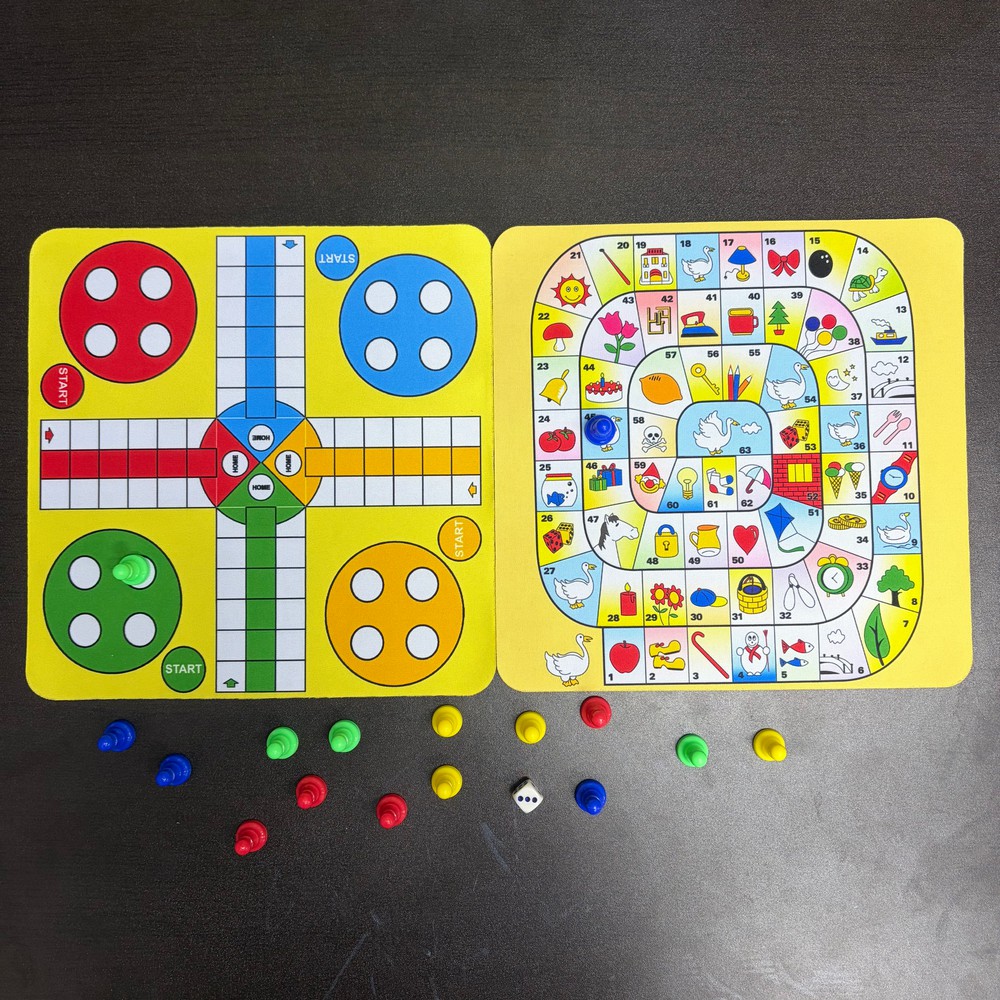 2pcs Ludo and Swan Board Game  - огляд і ціна Board Game Ludo