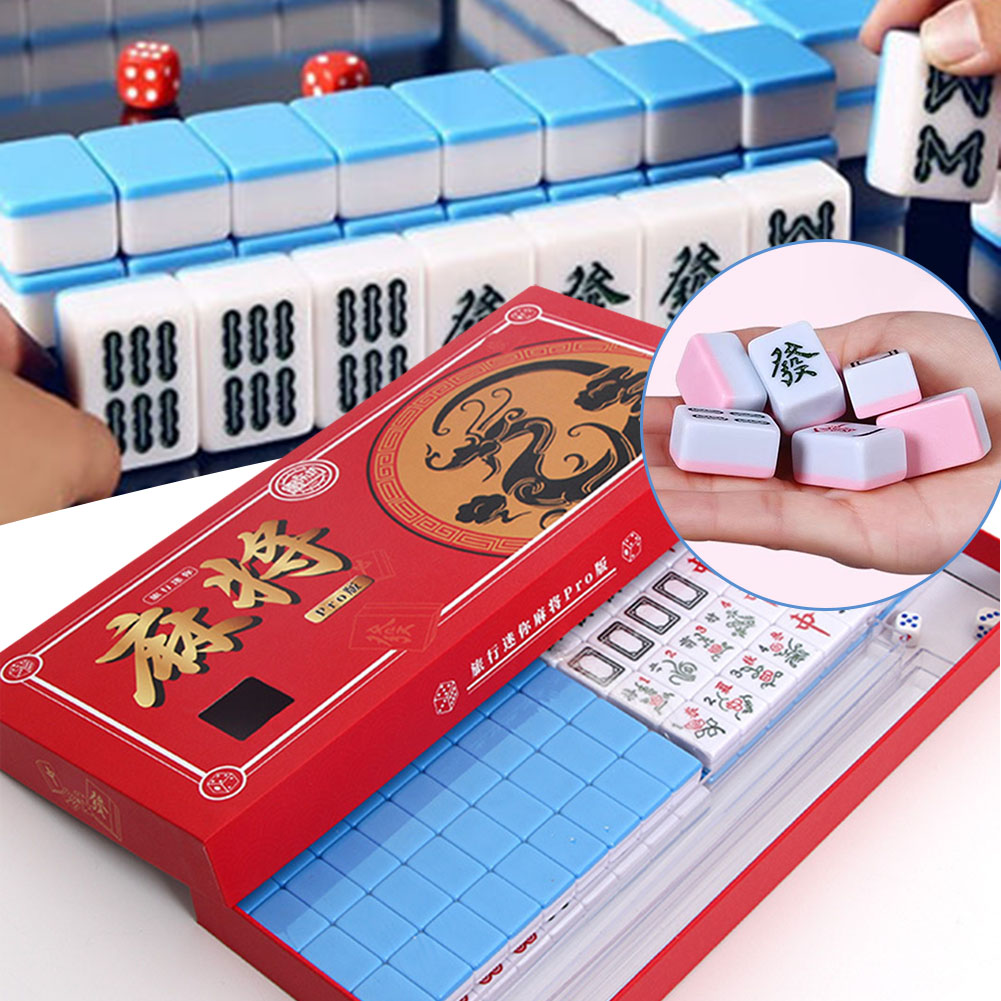 Portable Travel Mini Mahjong S - огляд і ціна Board Game Name