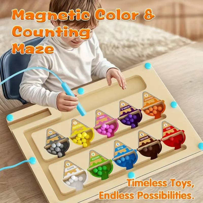 Magnetic Color & Number Maze M - огляд і ціна Board Game Qwirkle