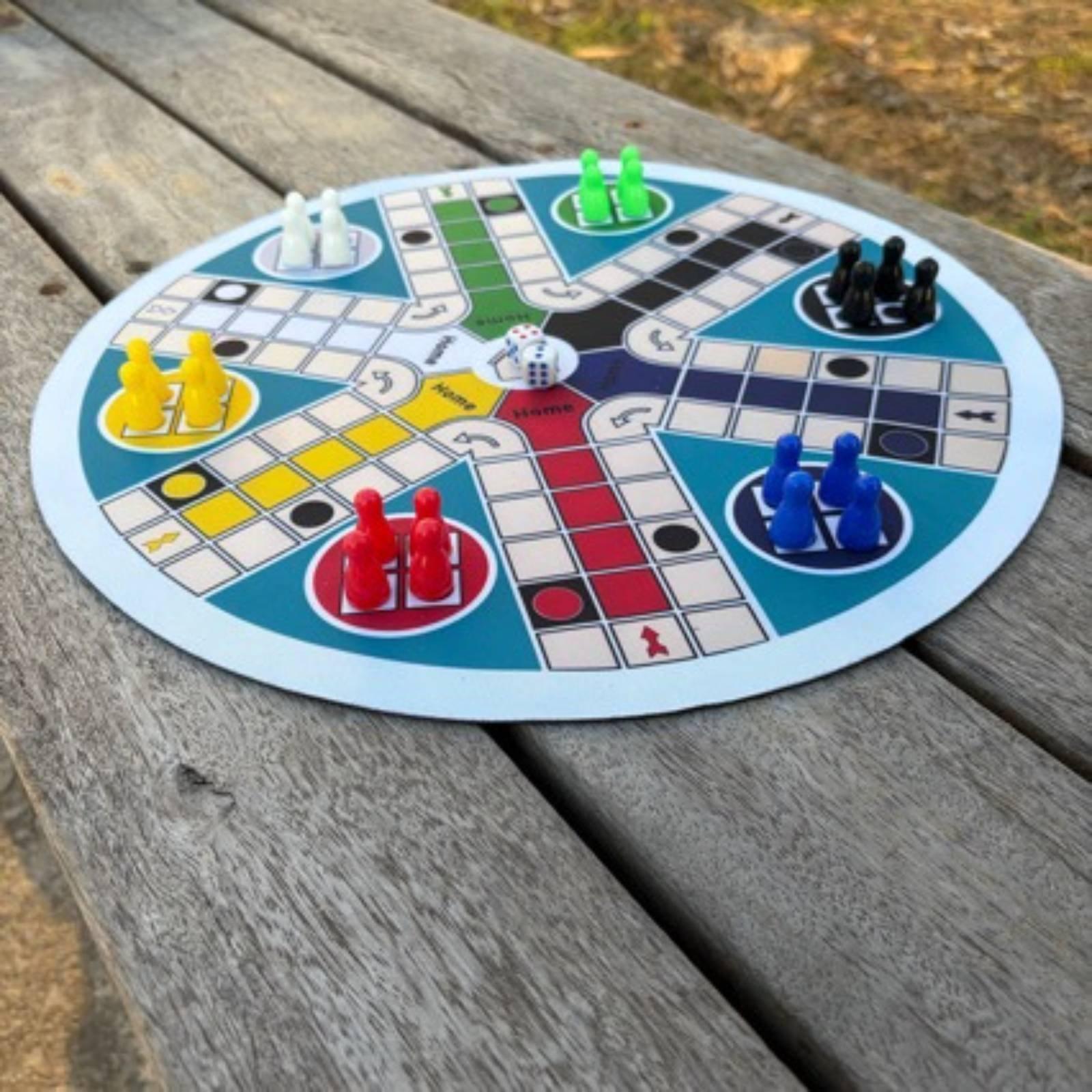 Chess Game Foldable Six Player - огляд і ціна Board Game Ludo