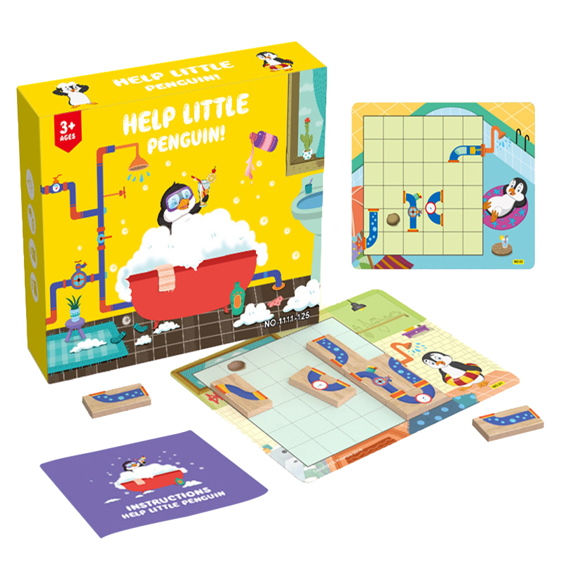 Kid Maze Jigsaw Toy Logical Th - огляд і ціна Board Game Qwirkle