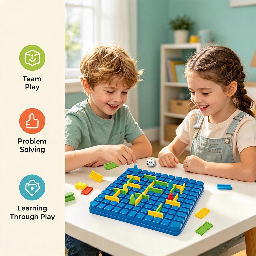 Breakout Maze Barrier Blocking - огляд і ціна Board Game Qwirkle