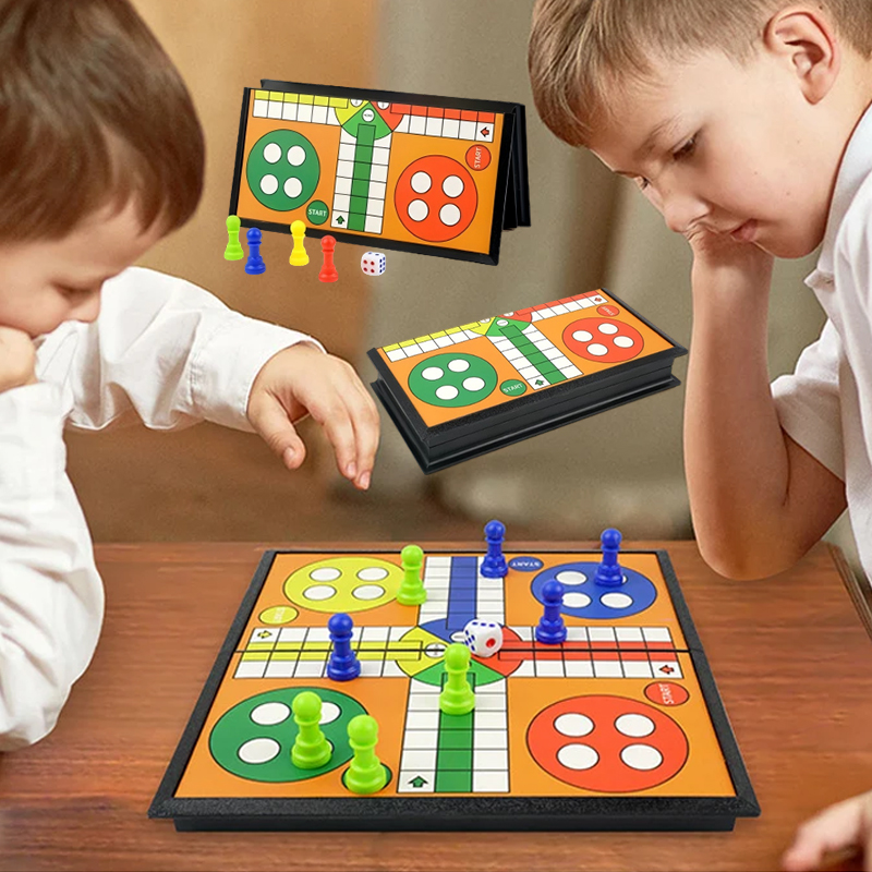 Portable Ludo Chess Backgammon - огляд і ціна Board Game Ludo