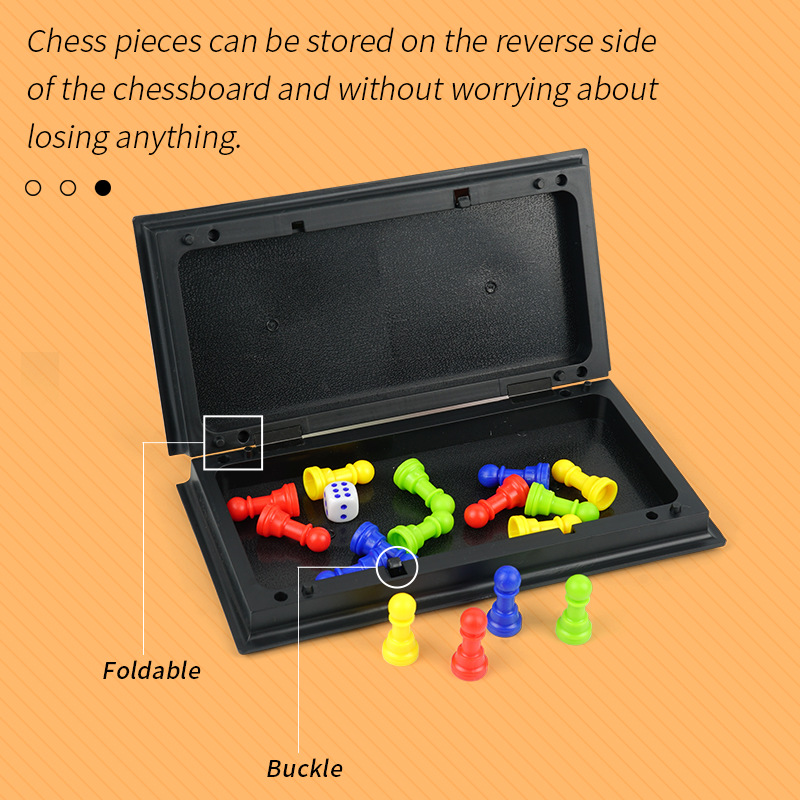 Portable Ludo Chess Backgammon - огляд і ціна Board Game Ludo