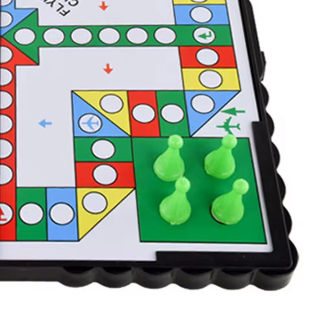 Foldable magnetic flying chess - огляд і ціна Board Game Ludo