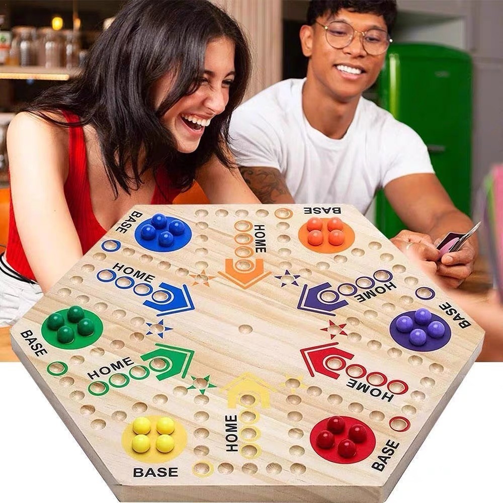 Marble Game Board Game Double  - огляд і ціна Board Game Ludo
