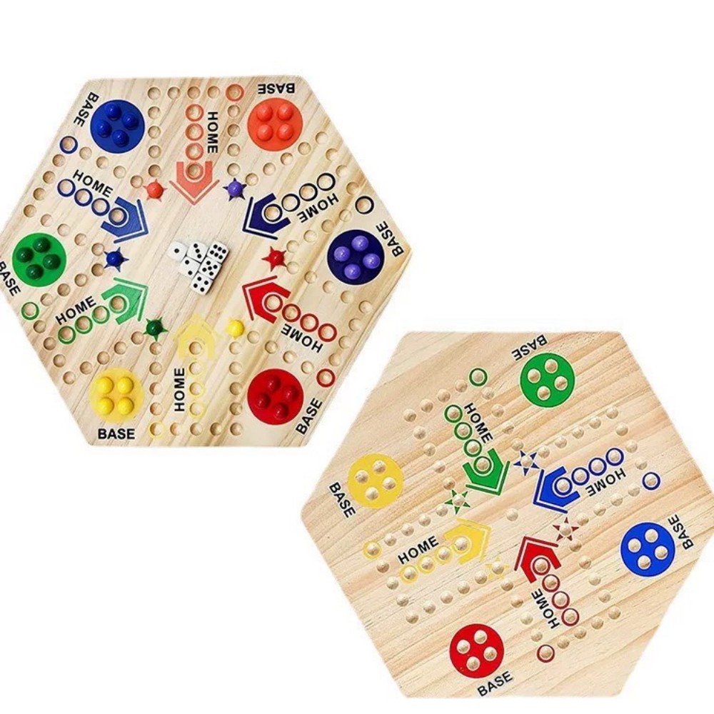 Marble Game Board Game Double  - огляд і ціна Board Game Ludo