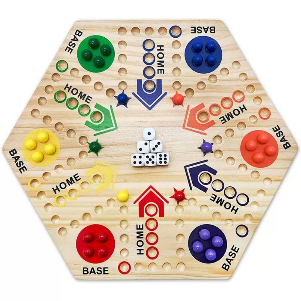Marble Game Board Game Double  - огляд і ціна Board Game Ludo
