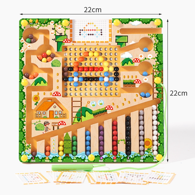 Magnetic Sorting Games Montess - огляд і ціна Board Game Qwirkle