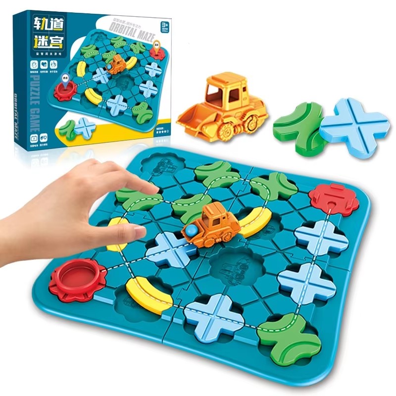 Road Maze Montessori Logic Roa - огляд і ціна Board Game Qwirkle