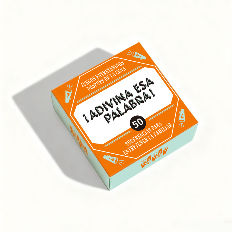 Spanish Word Guessing Board Ga - огляд і ціна Board Game Name